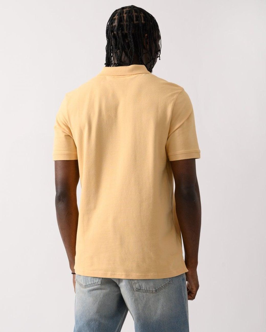 Lyle & Scott Natural Plain Polo Shirt Sp400Vog for men