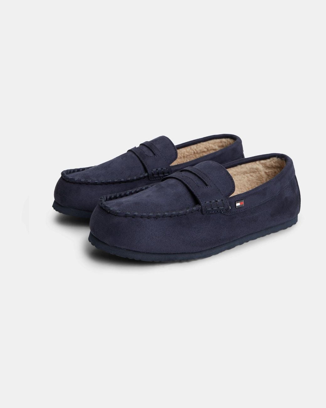 Tommy Hilfiger Blue Driver Hilfiger House Shoes for men