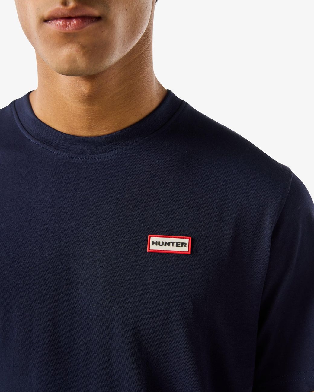 Hunter Blue Label Essentials Logo T-Shirt for men