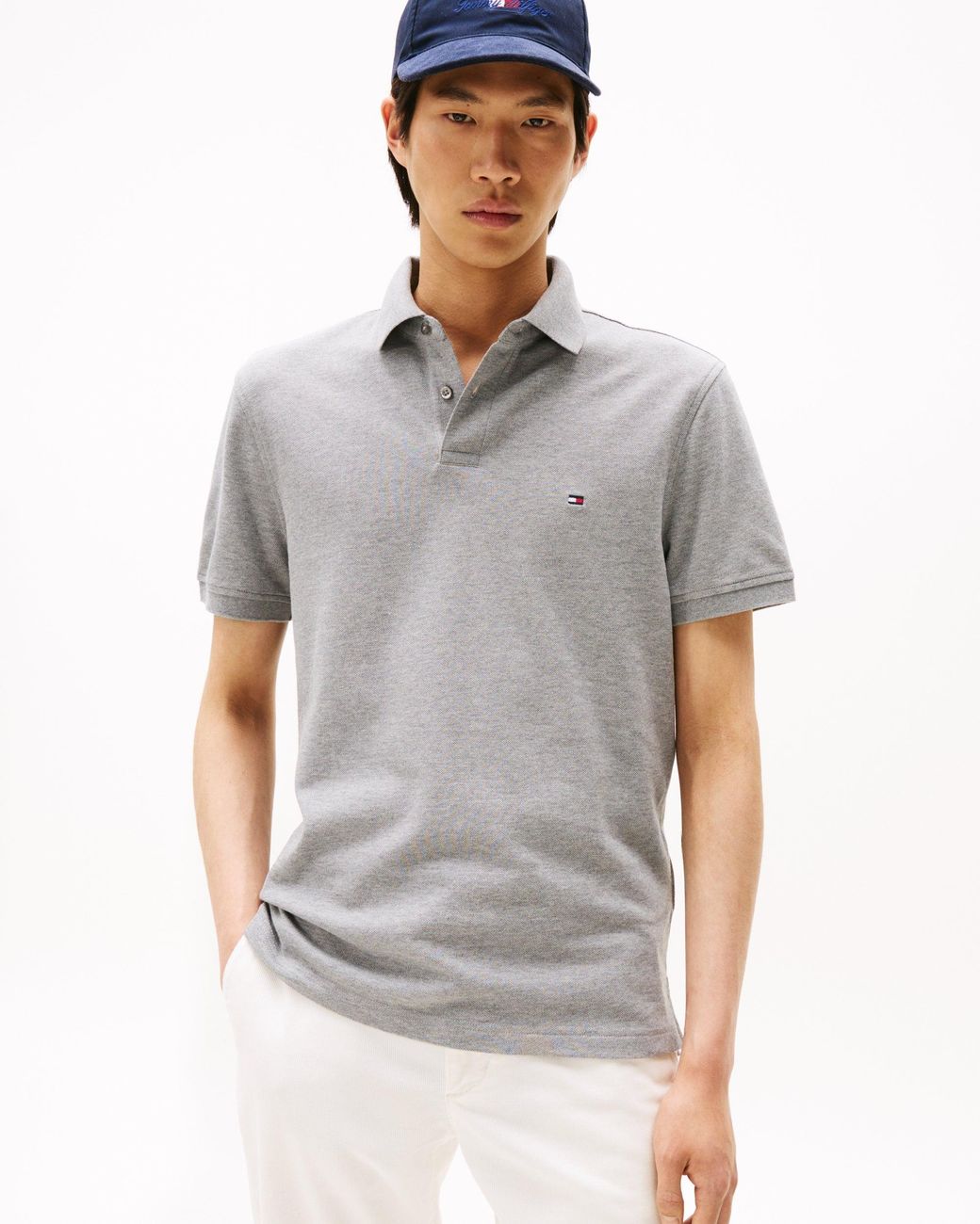 Tommy Hilfiger Gray 1985 Regular Fit Polo for men