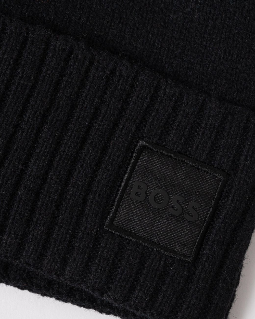 Boss Black Akaio R Beanie With Logo Label for men