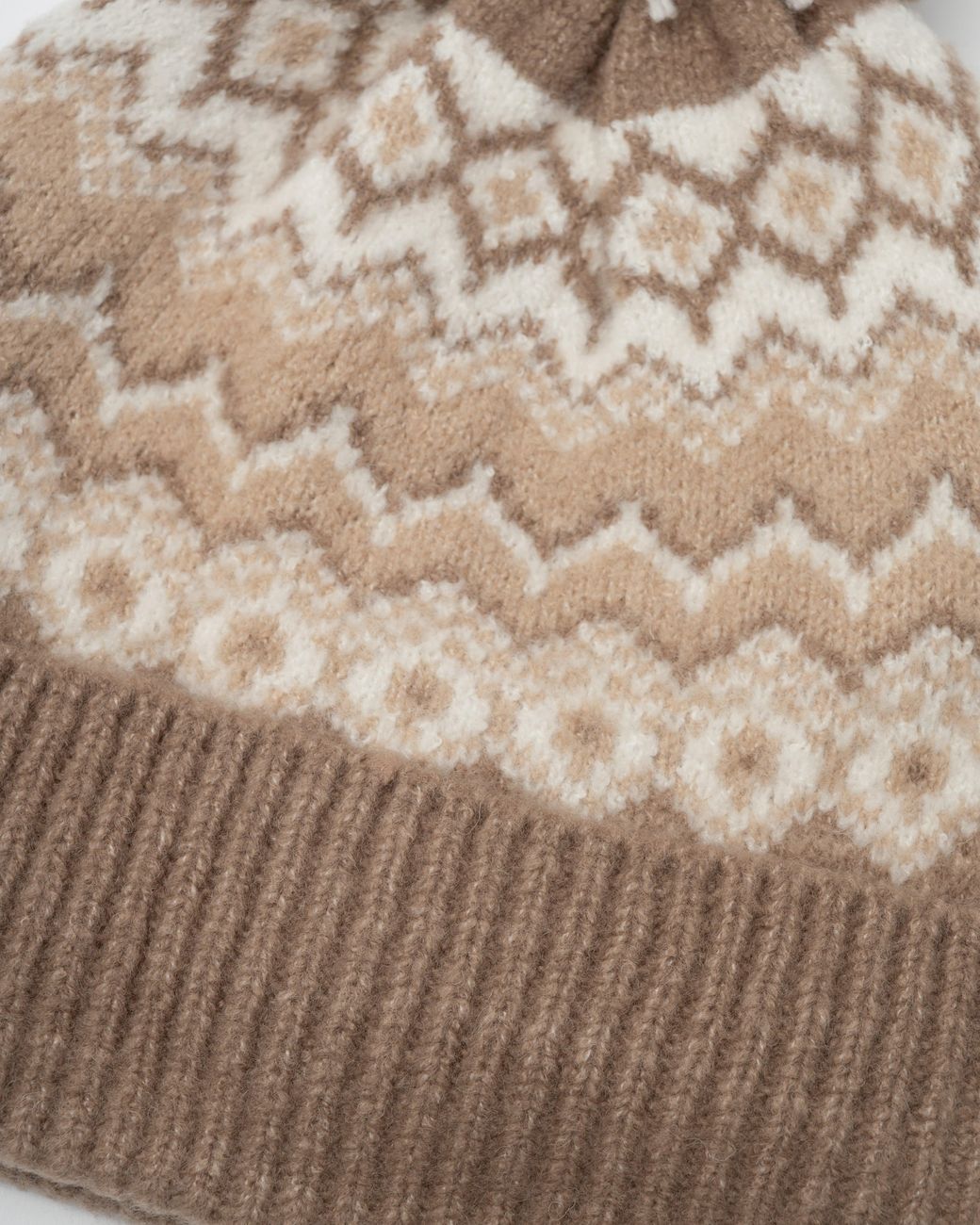 Joules Natural Kara Bobble Hat