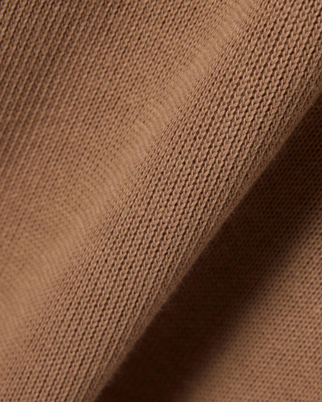 Lacoste Brown Zippered Stand-Up Collar Cotton Sweatshirt for men