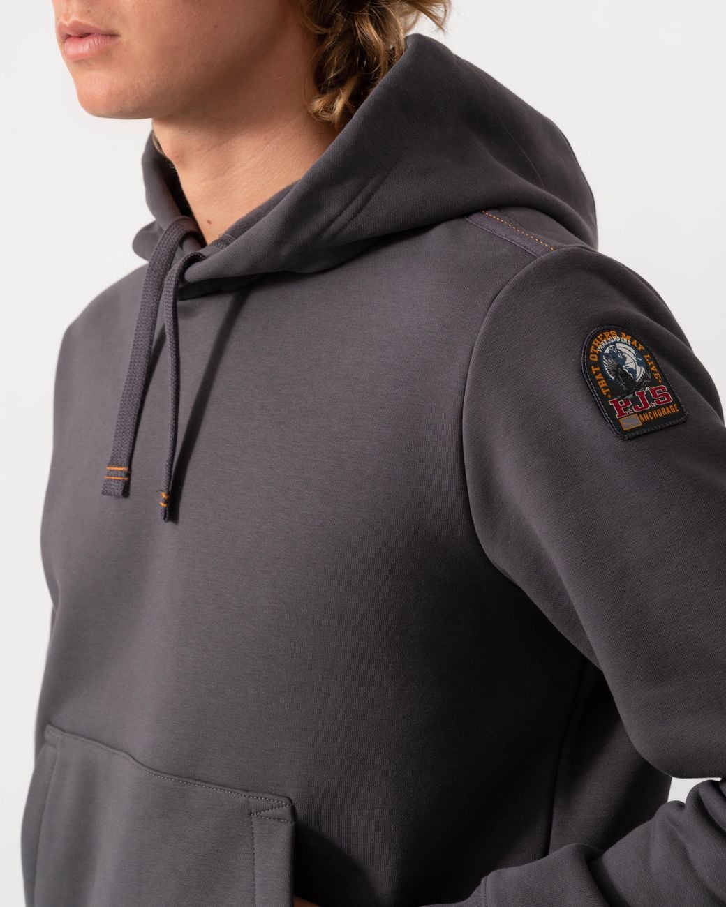 Parajumpers Gray Everest Hoodie for men