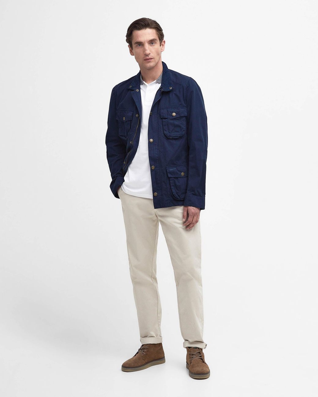 Barbour Blue Corbridge Casual Jacket for men