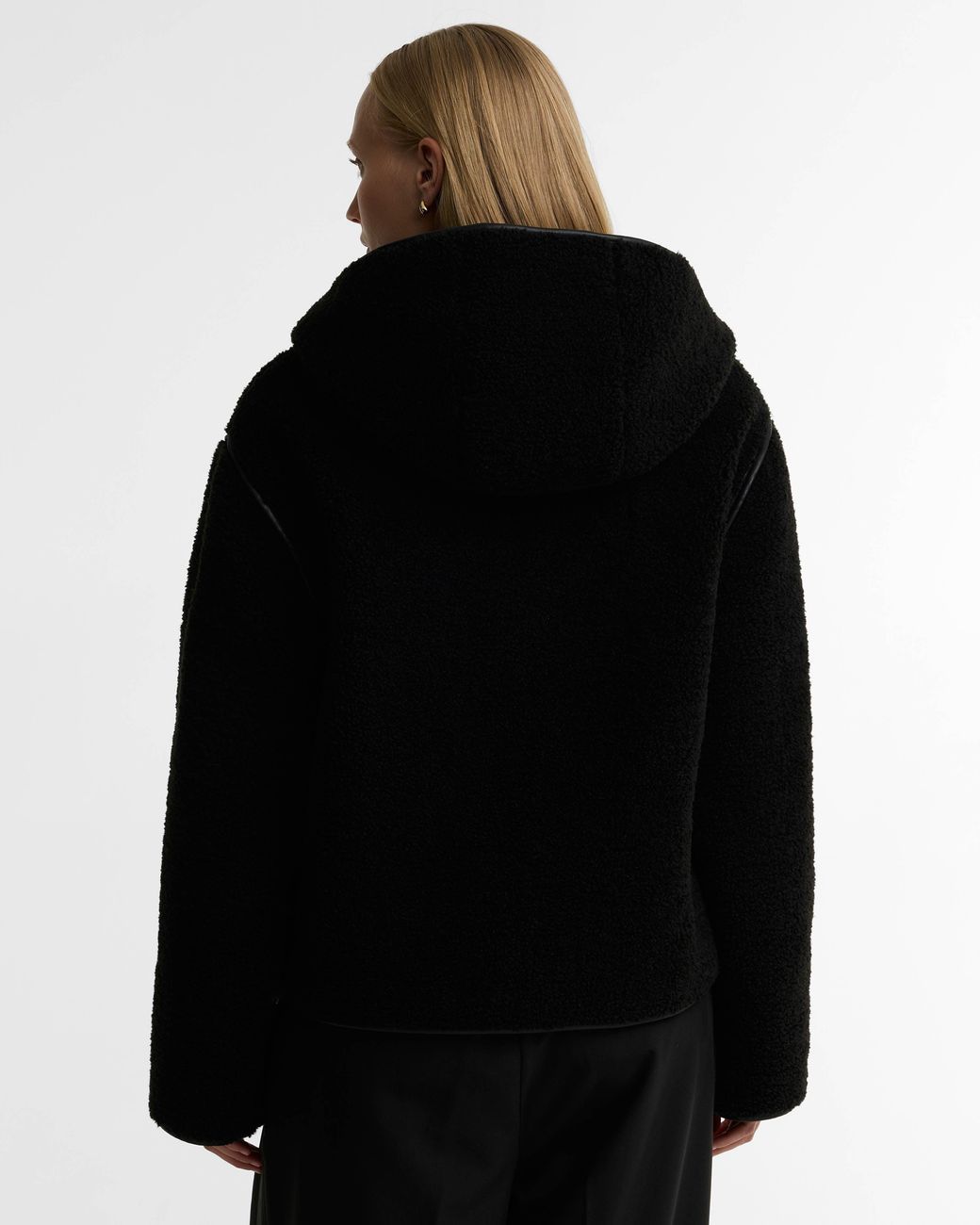 Barbour Black Ramona Fleece Casual Jacket