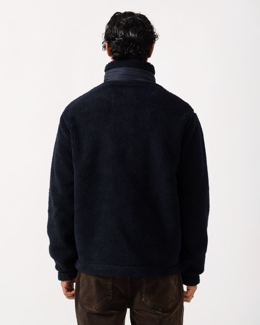 Gant Blue Patch Pocket Fleece Jacket for men