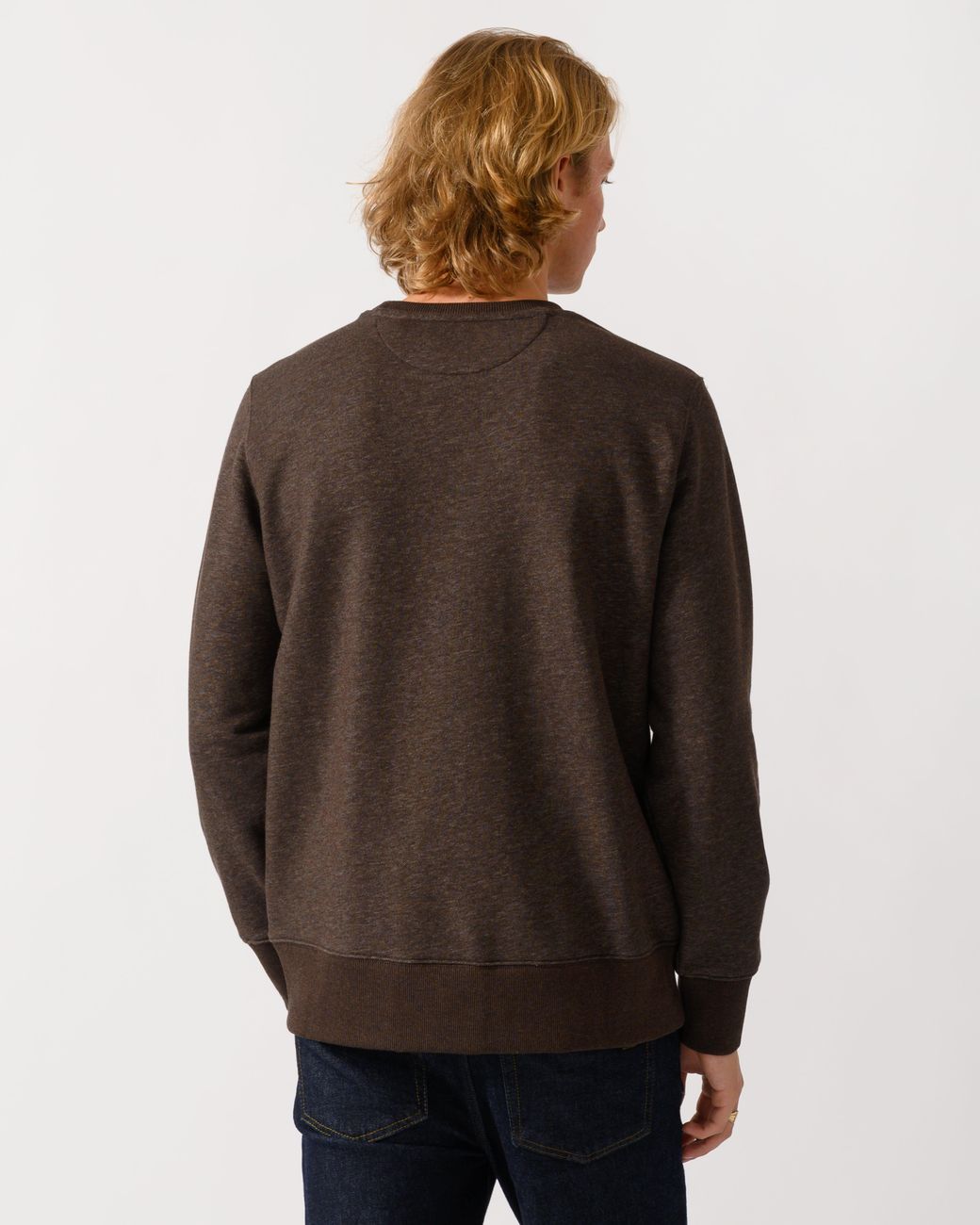 Gant Black Regular Fit Shield Logo Crew Neck Sweatshirt for men