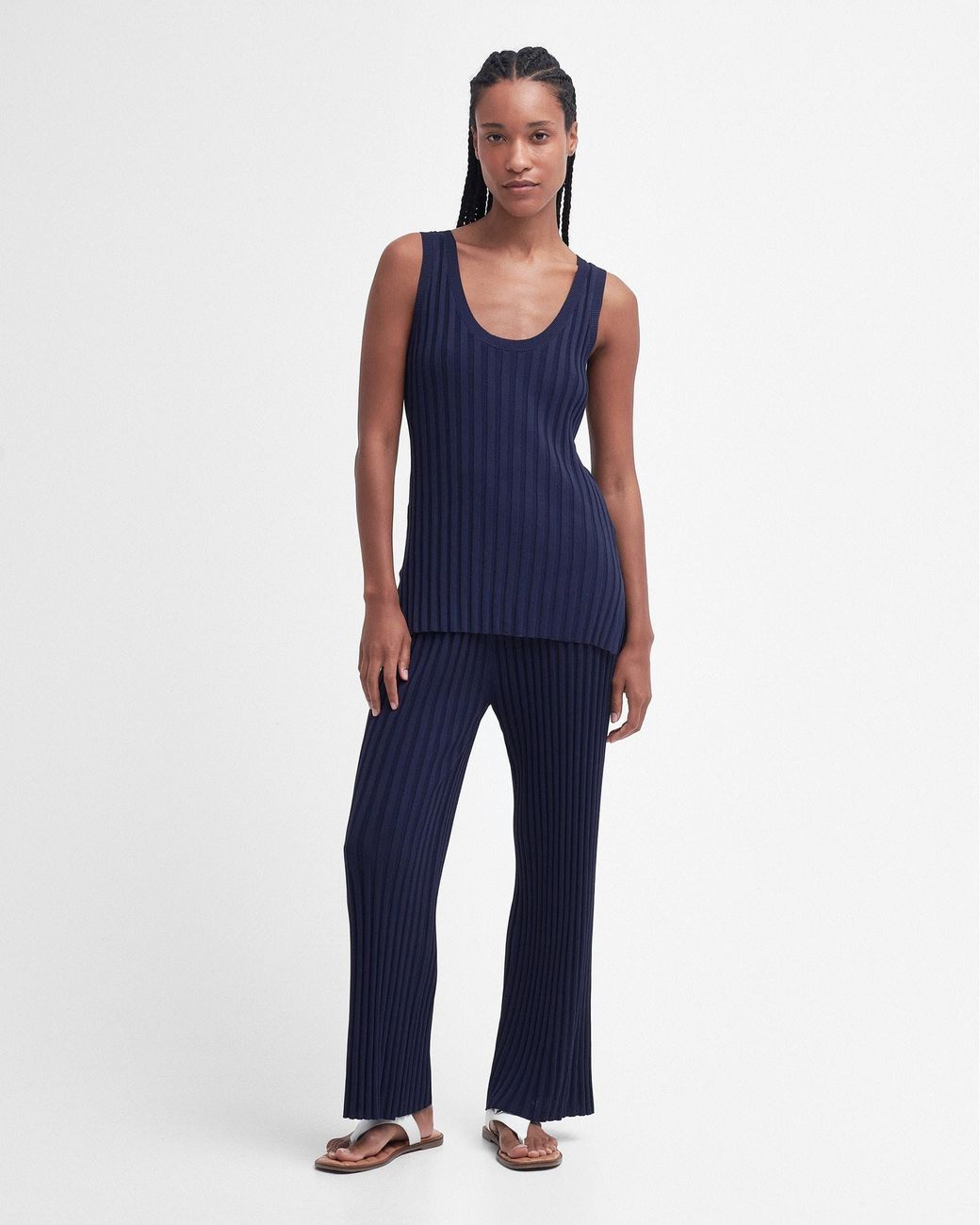 Barbour Blue Julia Knitted Jumper Vest