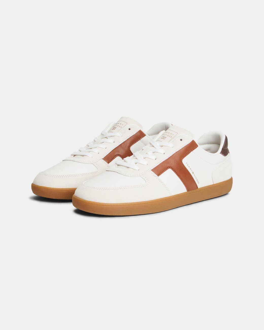 Tommy Hilfiger White Th Tribeca Mix Trainers for men