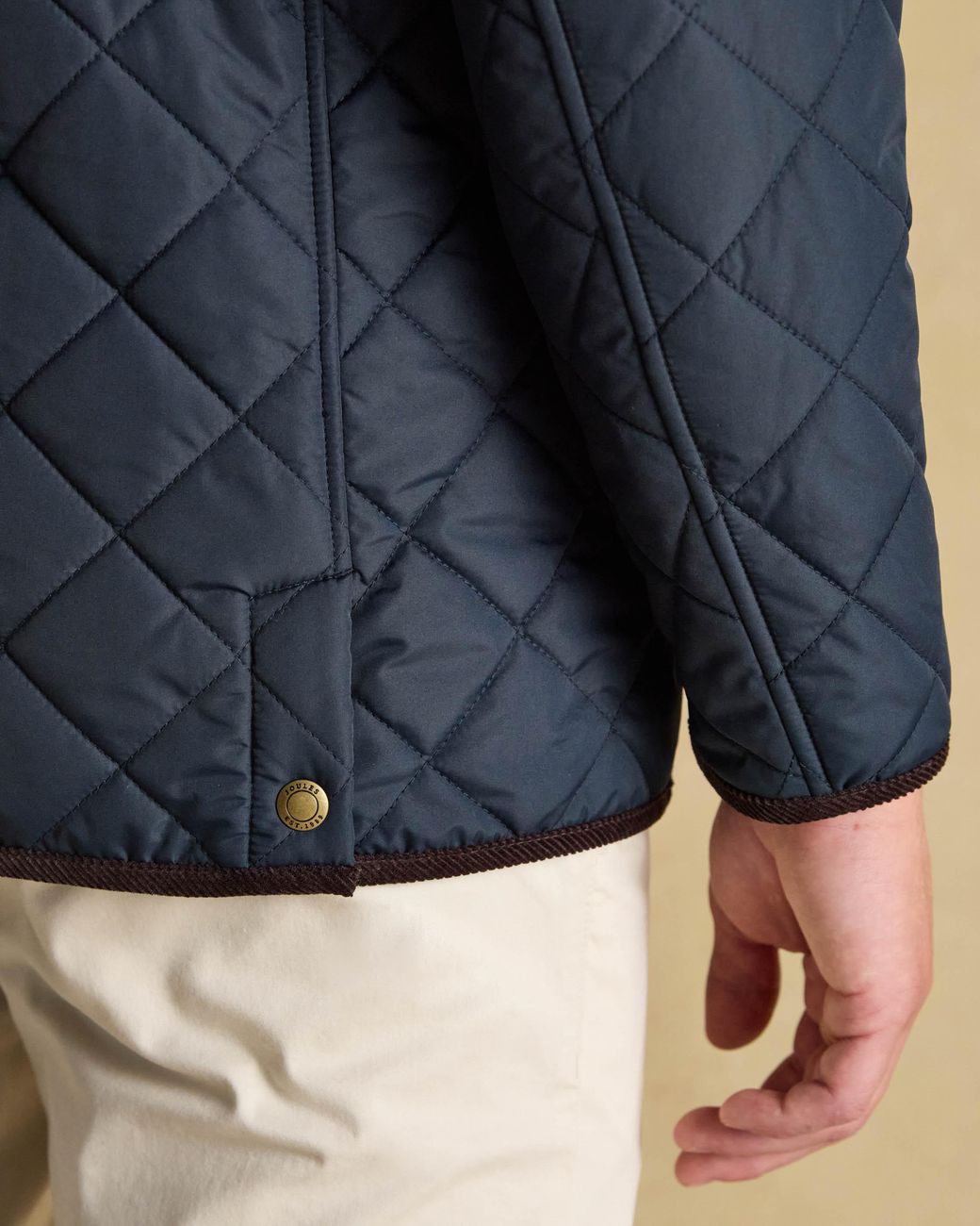 Joules Blue Maynard Quilted Jacket for men
