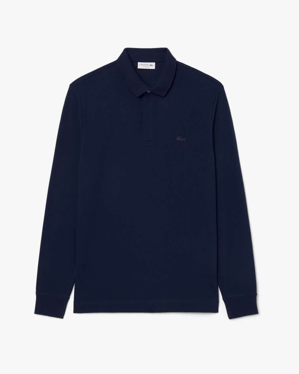 Lacoste Blue Long Sleeve Polo for men