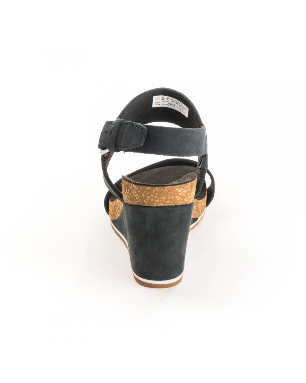 Timberland Capri Sunset Wedge Sandal in Black | Lyst