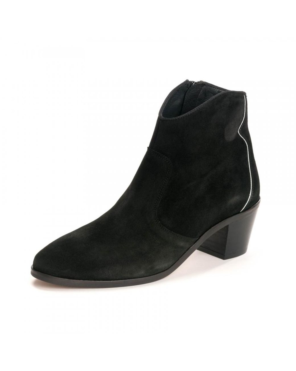Kanna Sara Baby Silk Boot in Black Lyst Kanna Sara Baby Silk Boot in Black Lyst