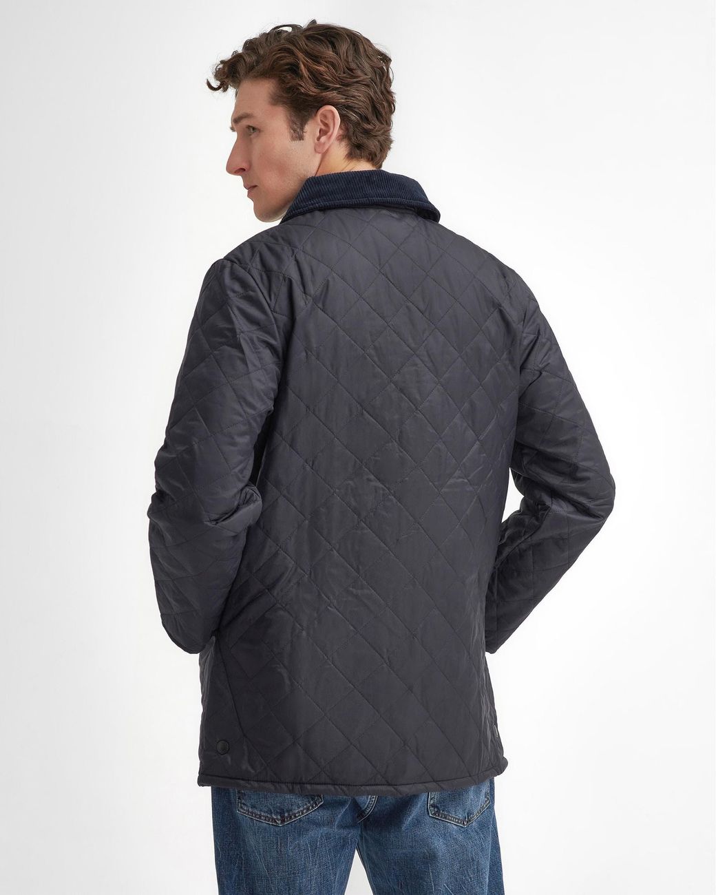 Barbour Blue Liddesdale Quilted Jacket for men