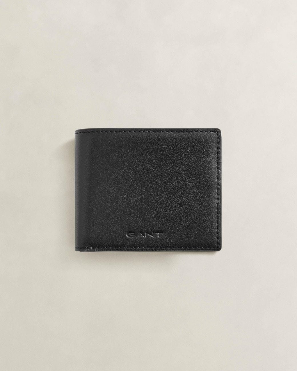 Gant Black Leather Bifold Wallet for men