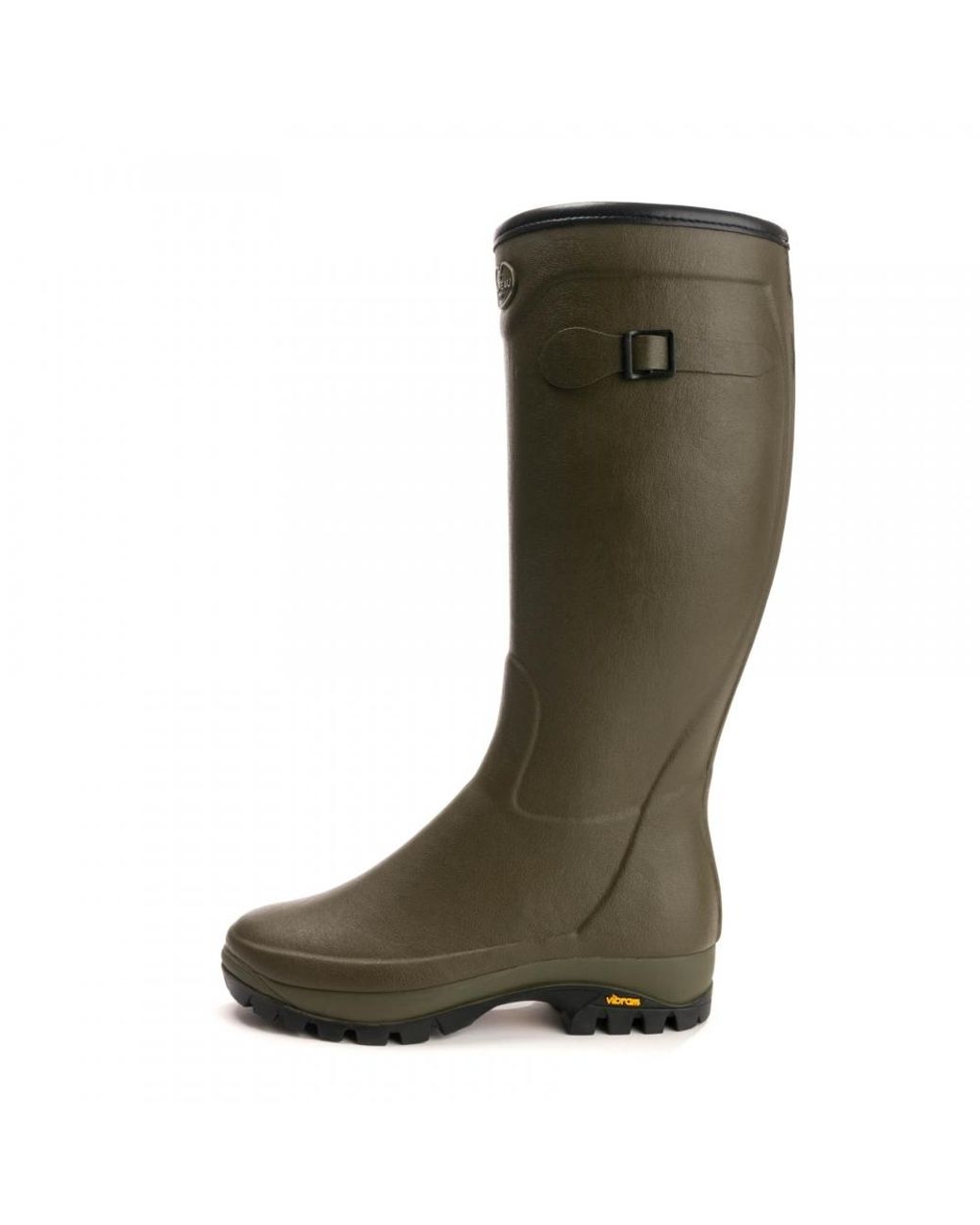 Le Chameau Country Vibram Neoprene Wellington Boots in Green | Lyst Canada