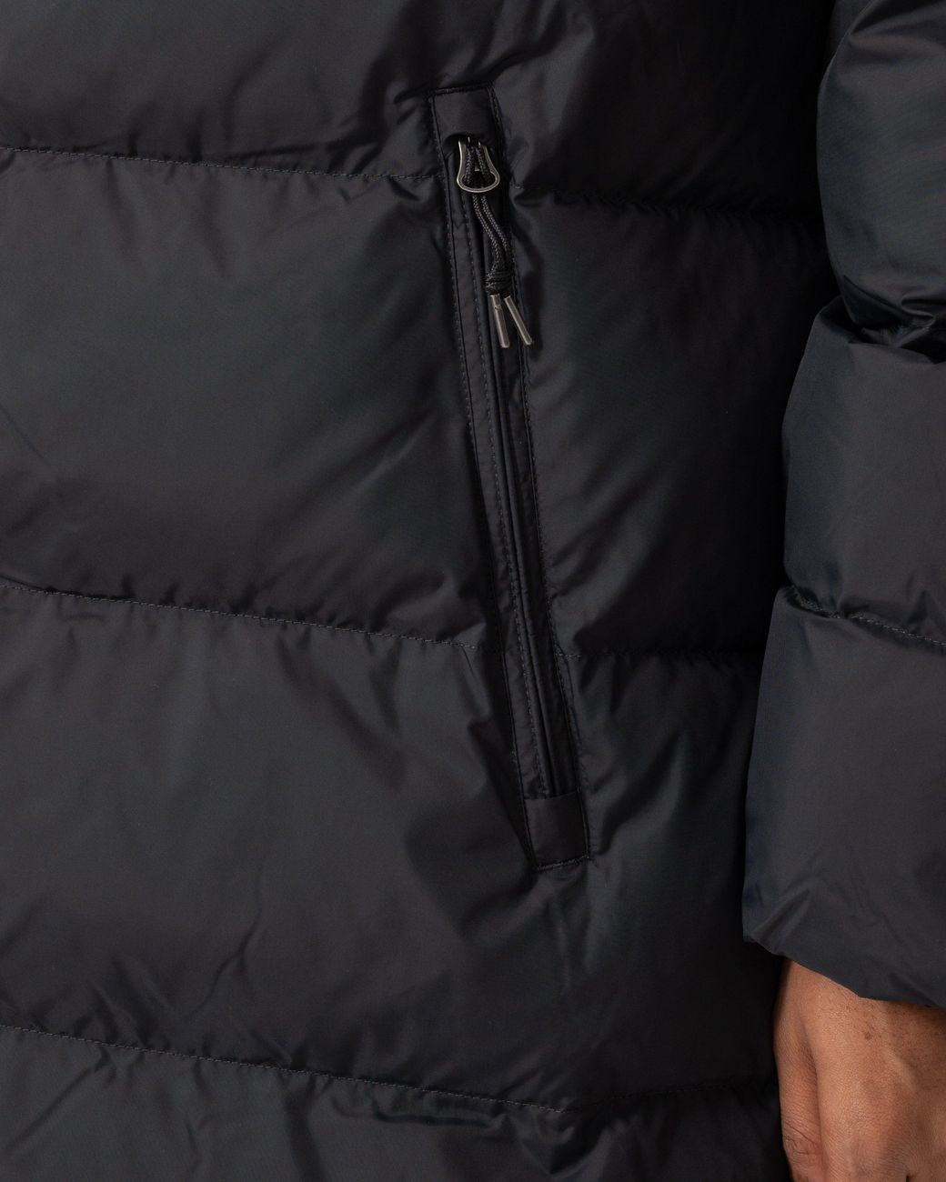 Gant Black Active Cloud Mid Length Jacket for men