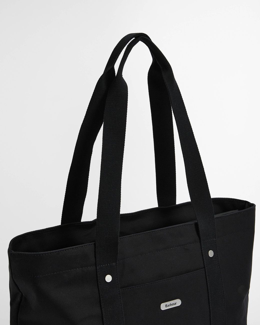 Barbour Black Olivia Tote Bag