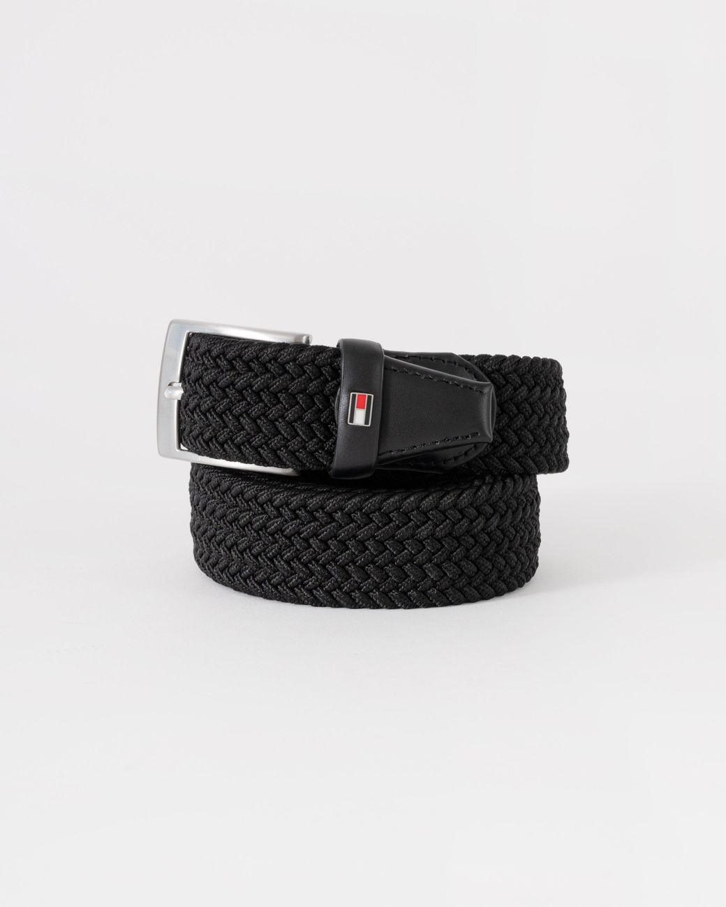 Tommy Hilfiger Black Adan Belt 3.5Cm for men