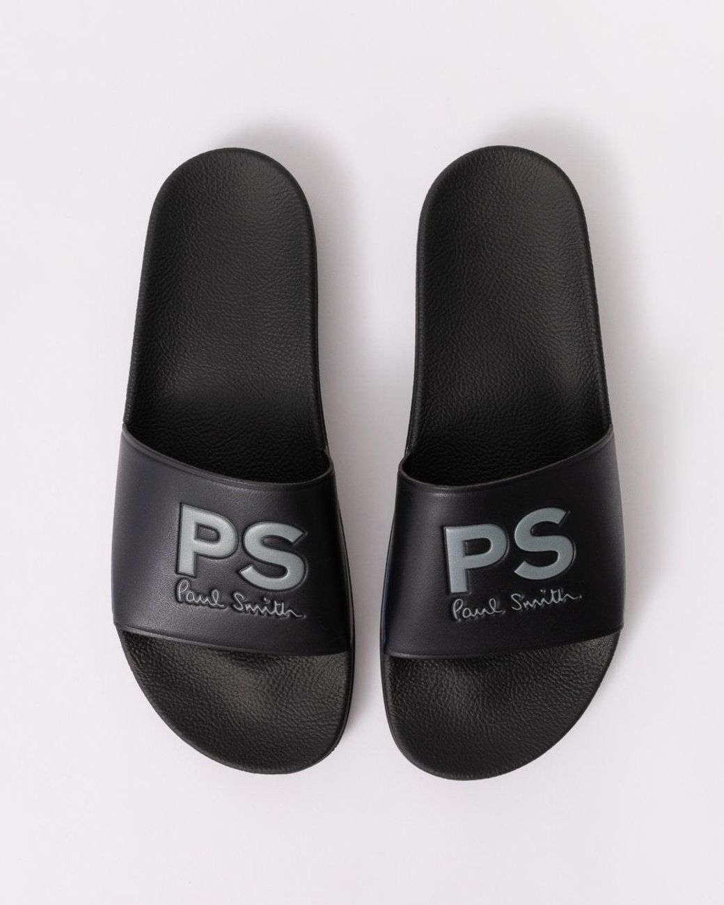 Paul Smith Black Zed Sports Stripe Sandals for men