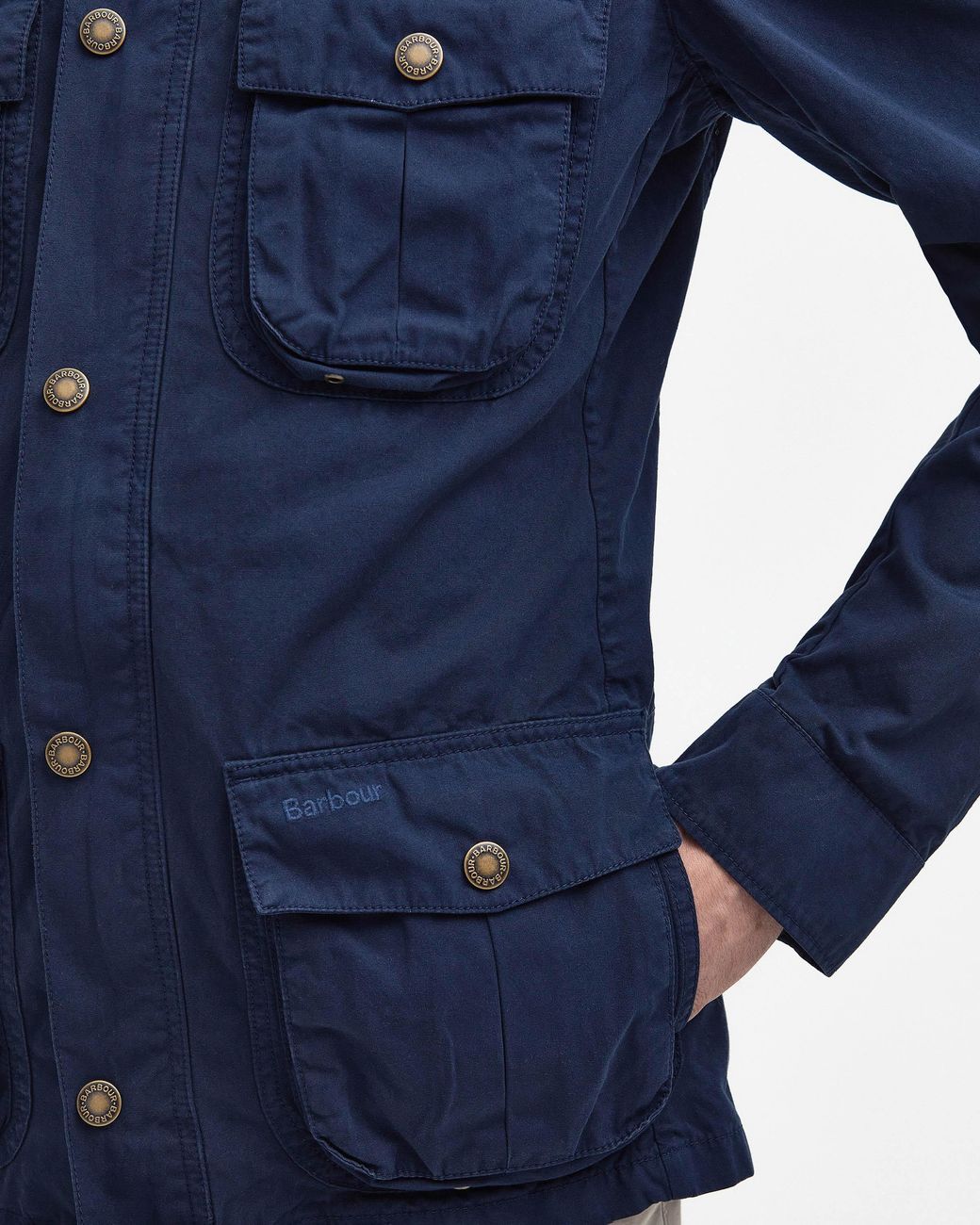 Barbour Blue Corbridge Casual Jacket for men