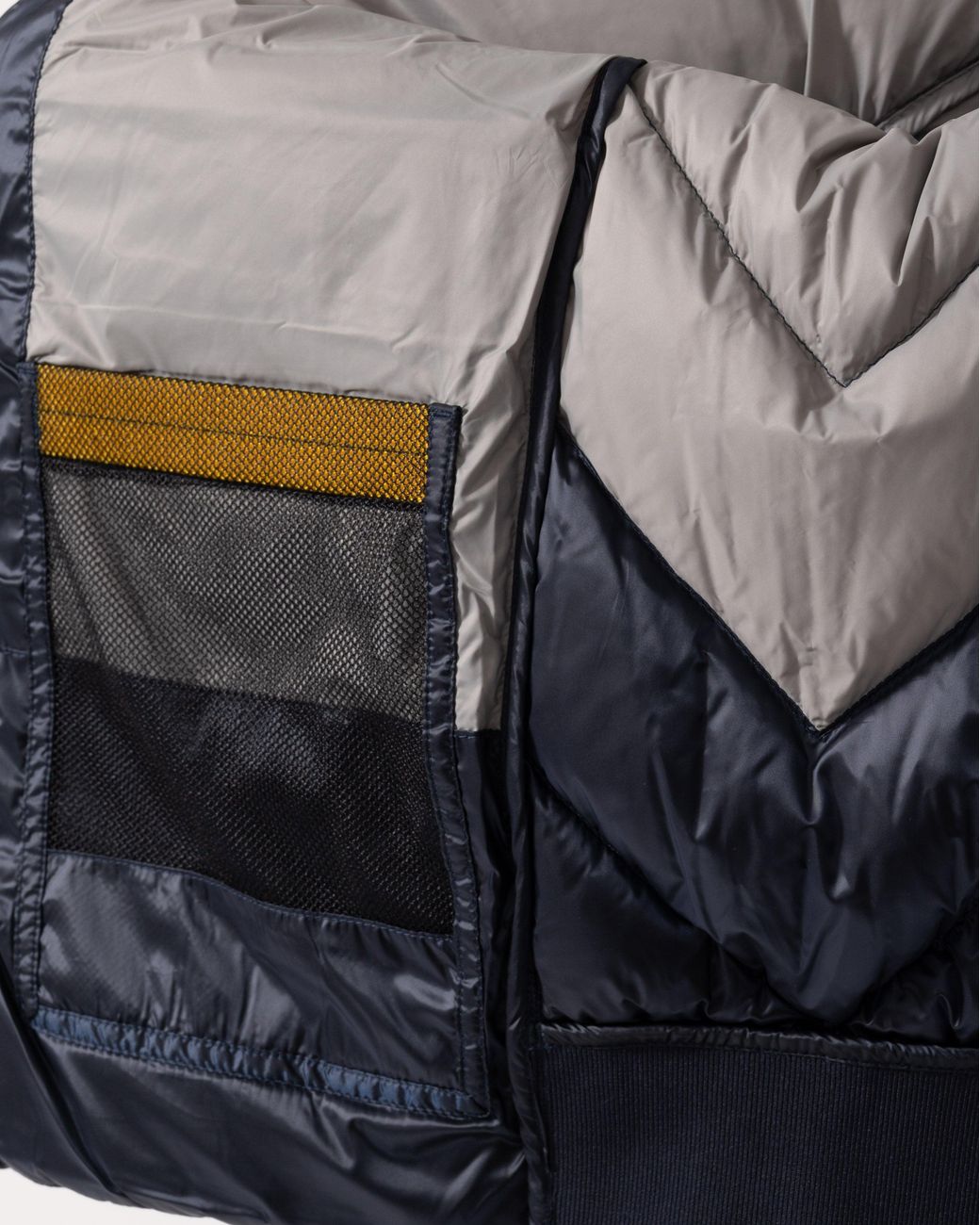Parajumpers Blue Pharrell Hooded Down Bomber Jacket for men