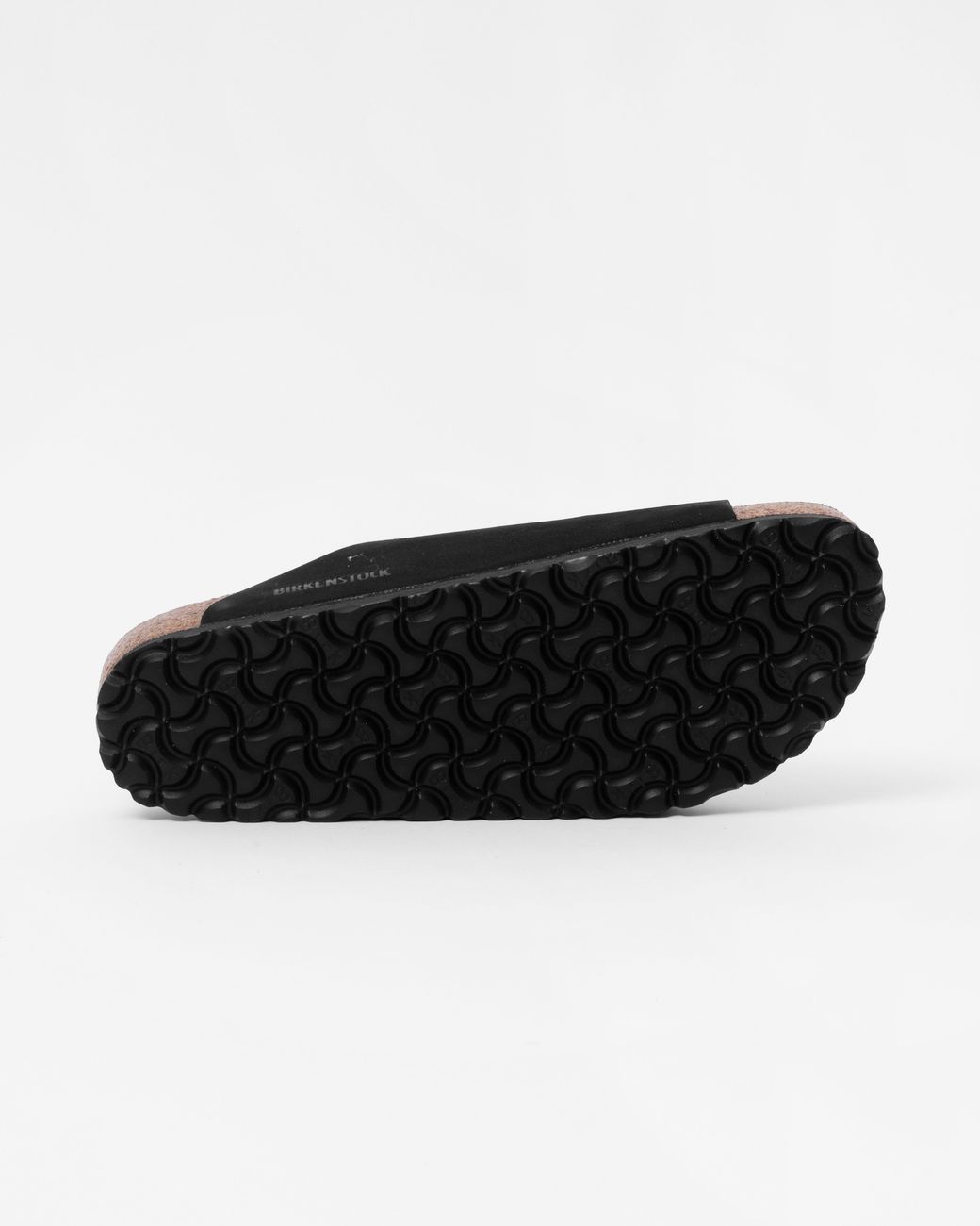 Birkenstock Black Arizona Big Buckle Nubuck Sandals