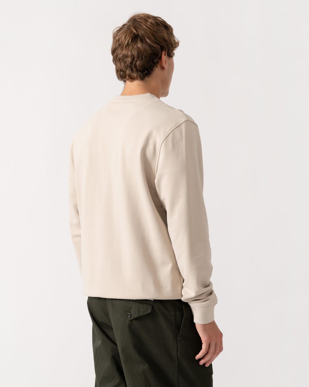 Belstaff Natural Logo Sweatshirt for men