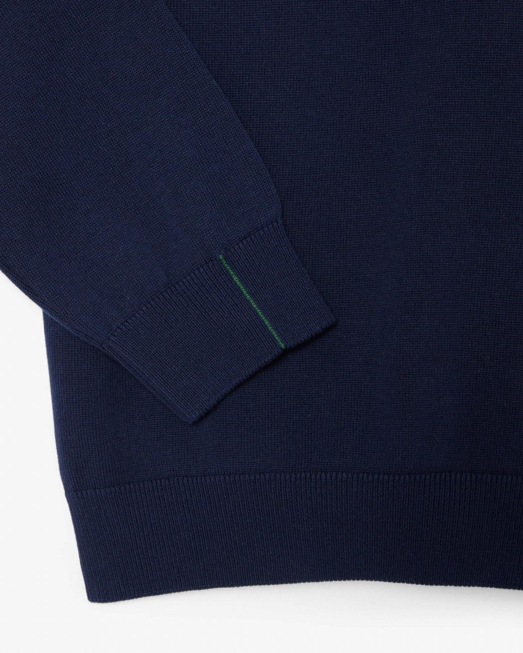 Lacoste Blue Monochrome Jersey V Neck Sweater for men