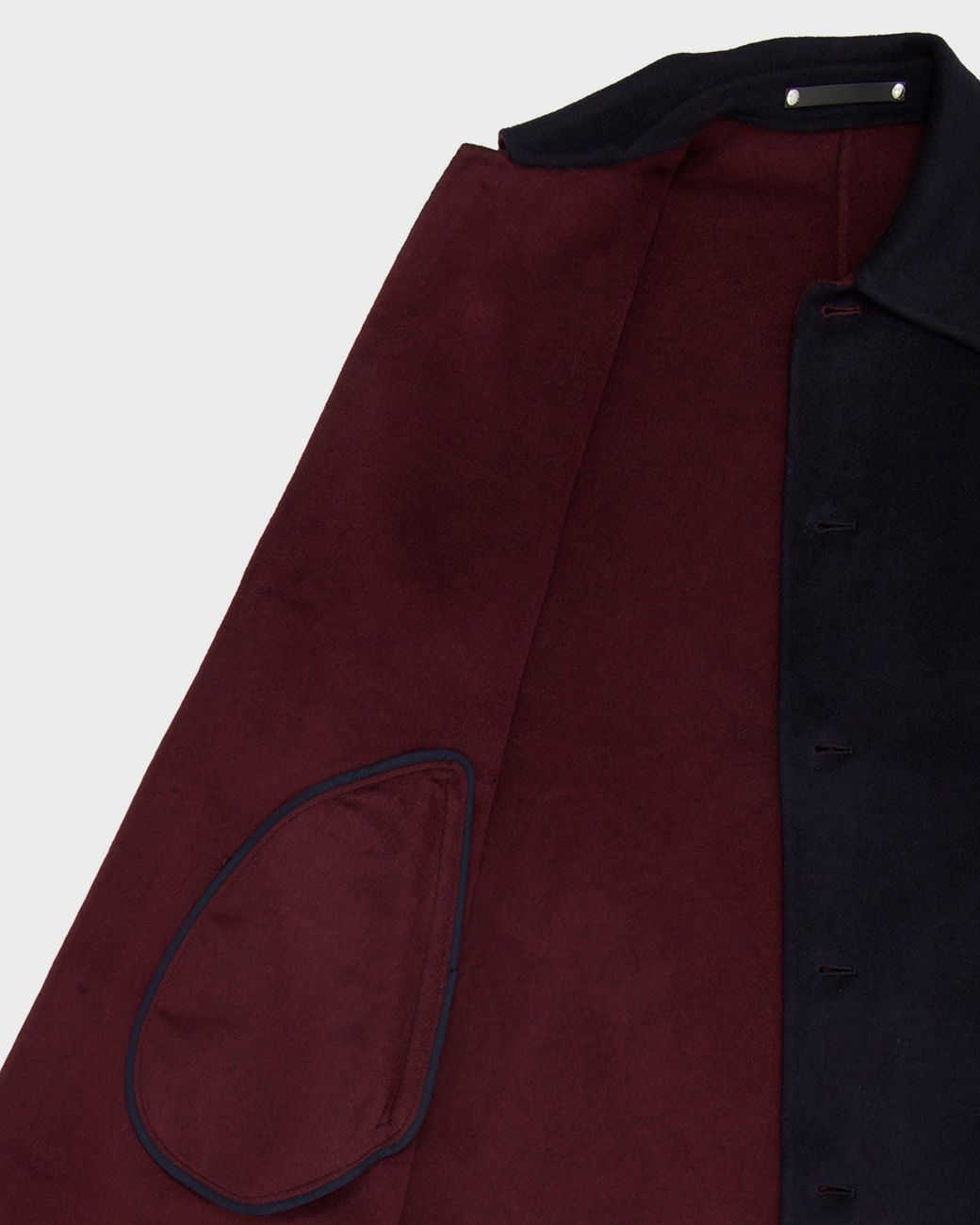 Paul Smith Blue Ps Double-Face Wool-Blend Overcoat for men