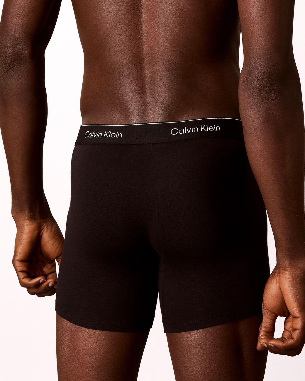 Calvin Klein Red 3 Pack Icon Cotton Stretch Boxer Briefs for men
