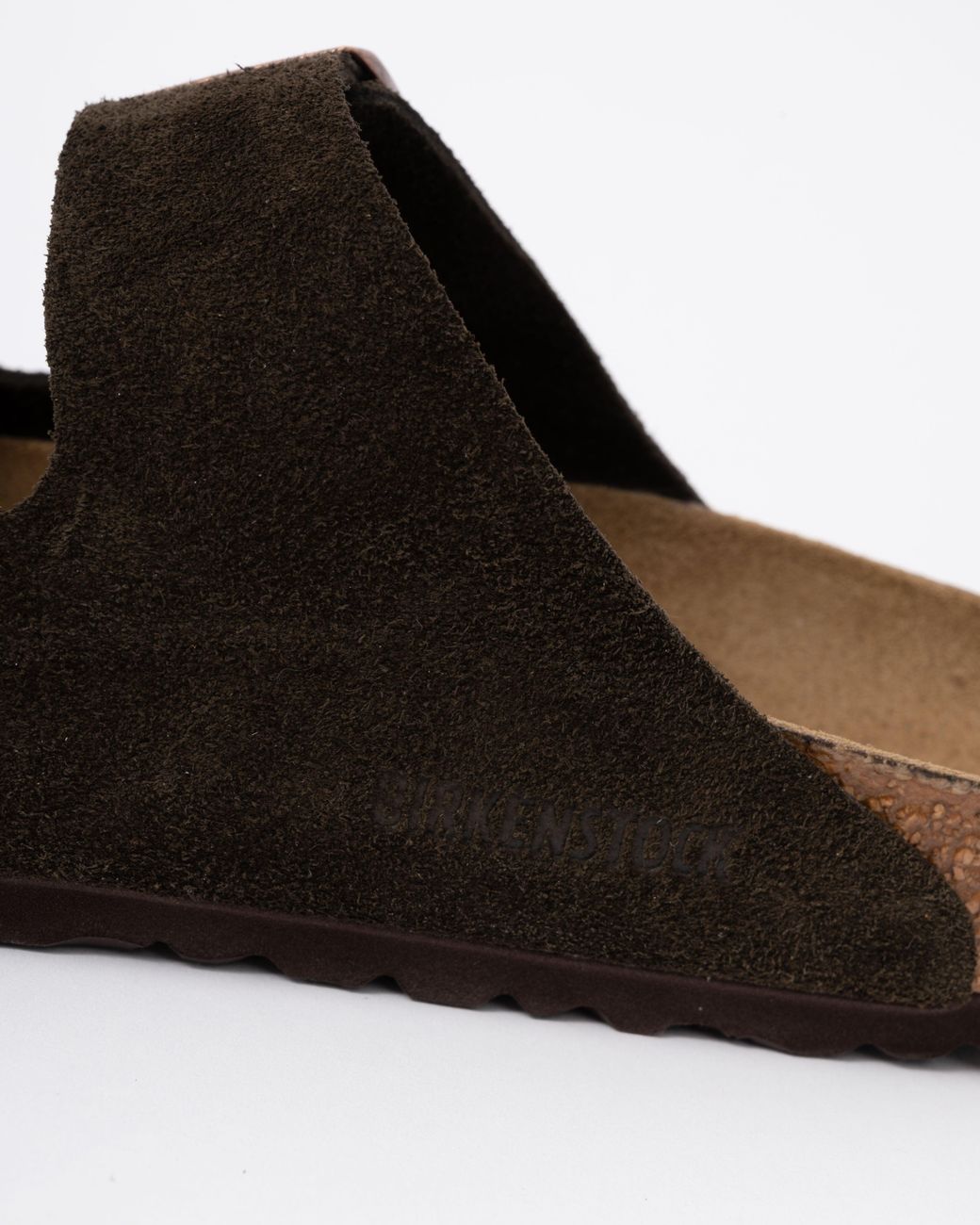 Birkenstock Brown Arizona Suede Leather Sandals