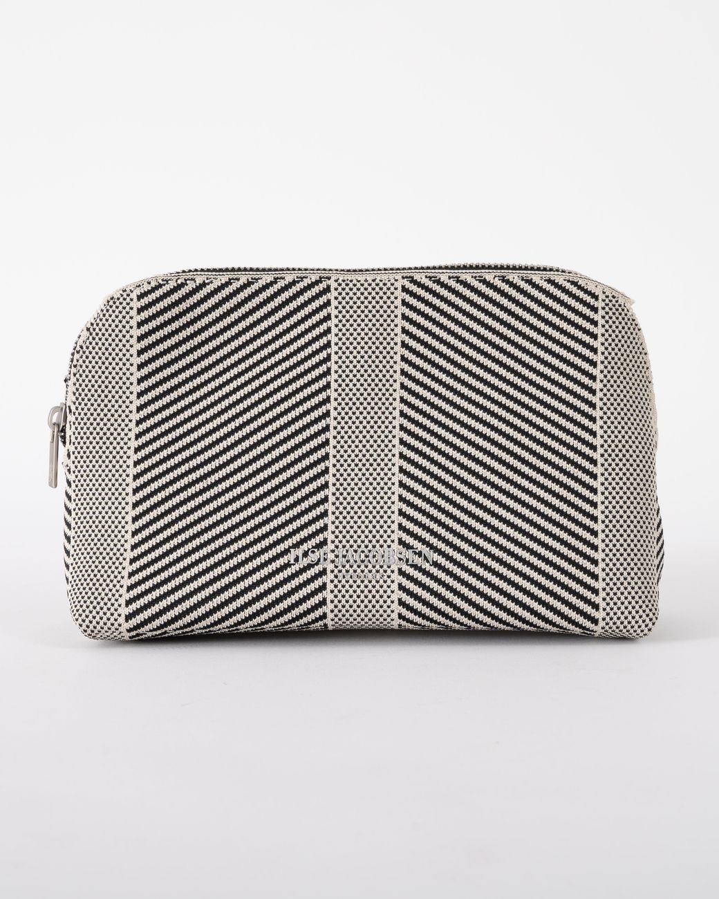 Ilse Jacobsen Metallic Knitty Knitted Makeup Bag
