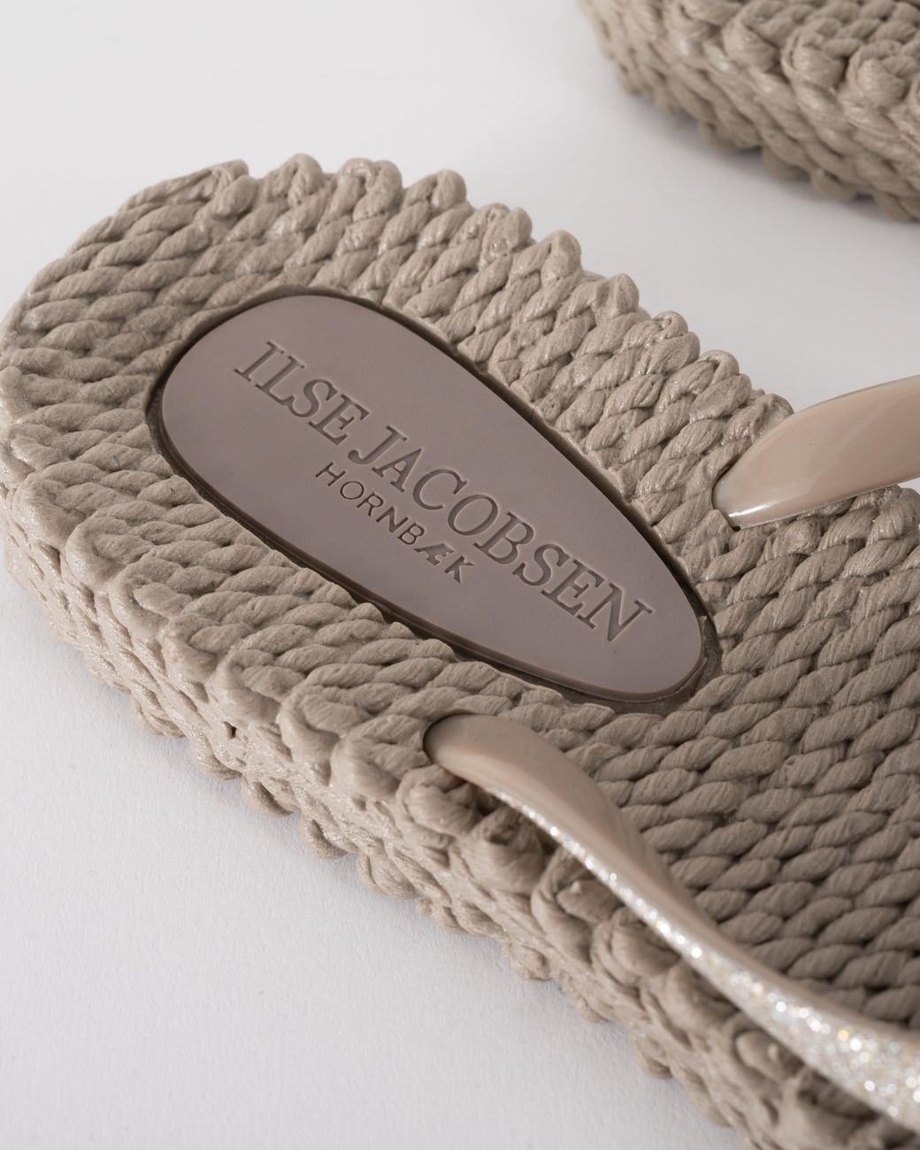 Ilse Jacobsen White Cheerful Glitter Flip Flops
