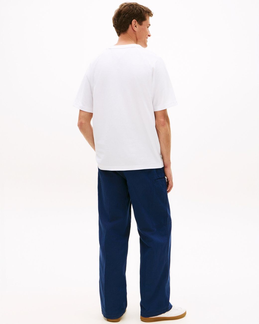 Tommy Hilfiger White Tommy Flag Elevated T-Shirt for men