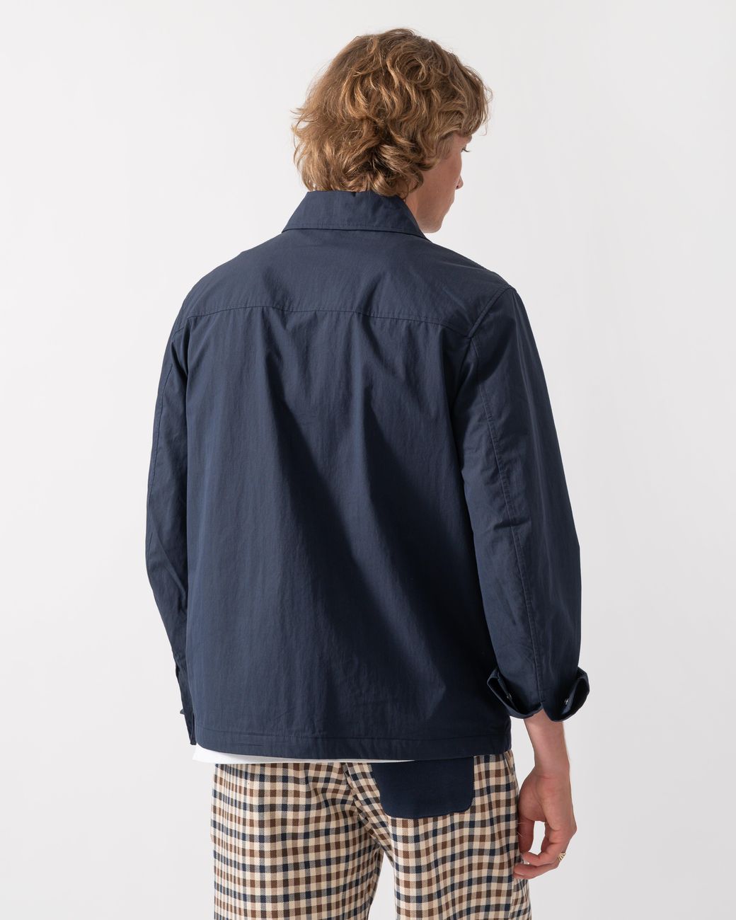 Belstaff Blue Cargo Overshirt for men