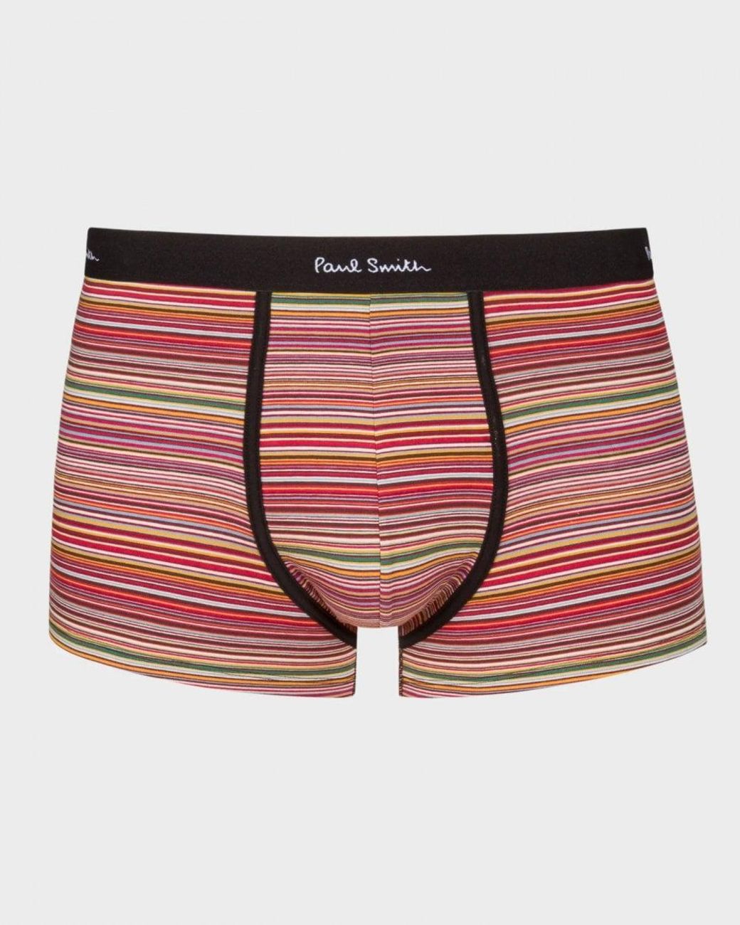 Paul Smith Red 3 Pack Signature Stripe Trunks for men
