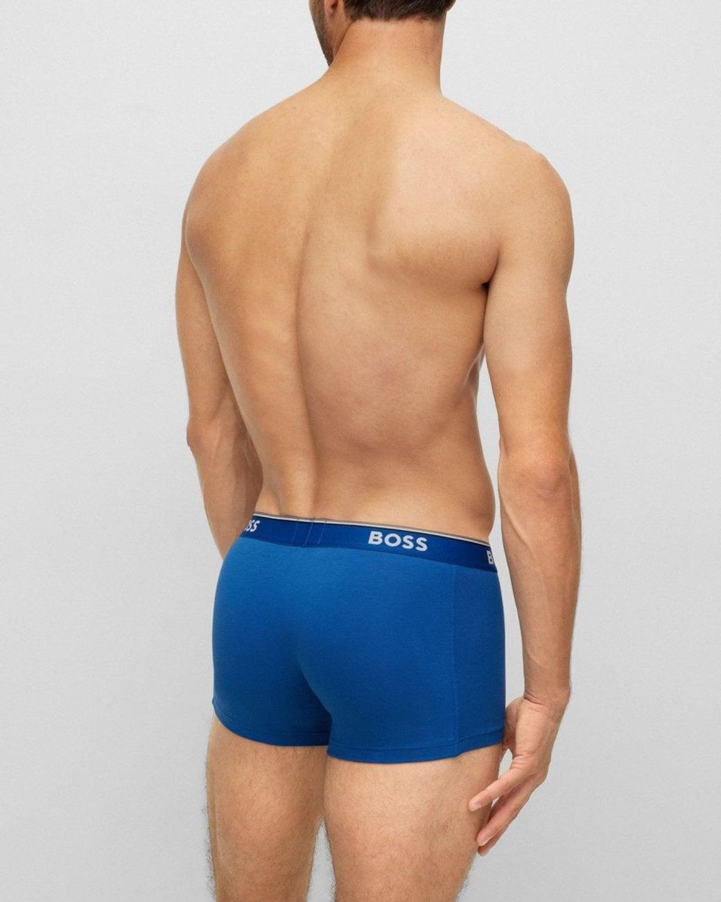 Boss Blue 3 Pack Power Trunks Nos Size: M for men