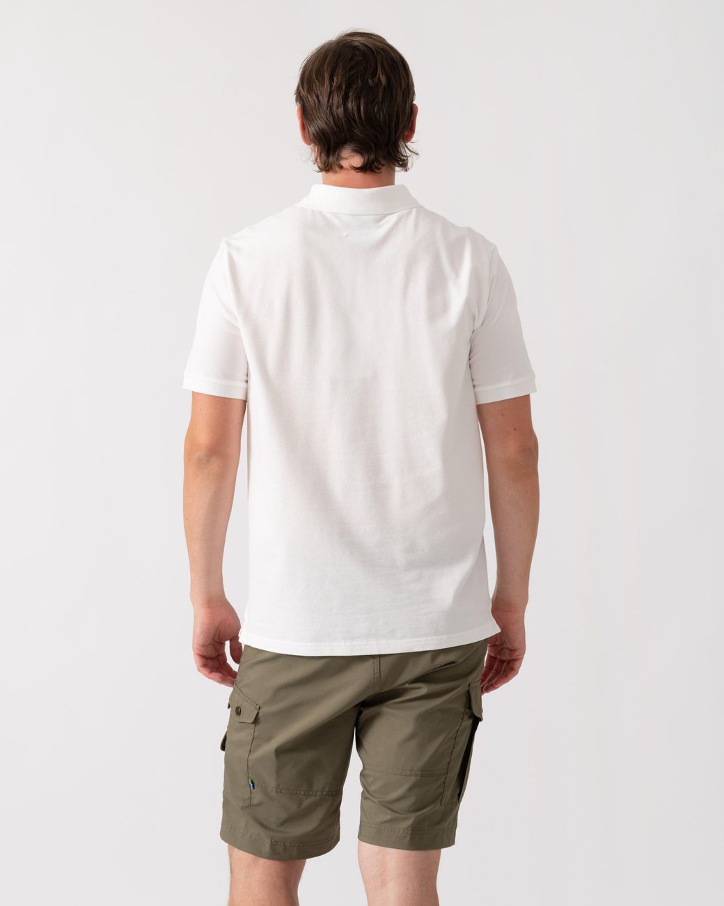 Parajumpers White Wellington Polo Shirt for men