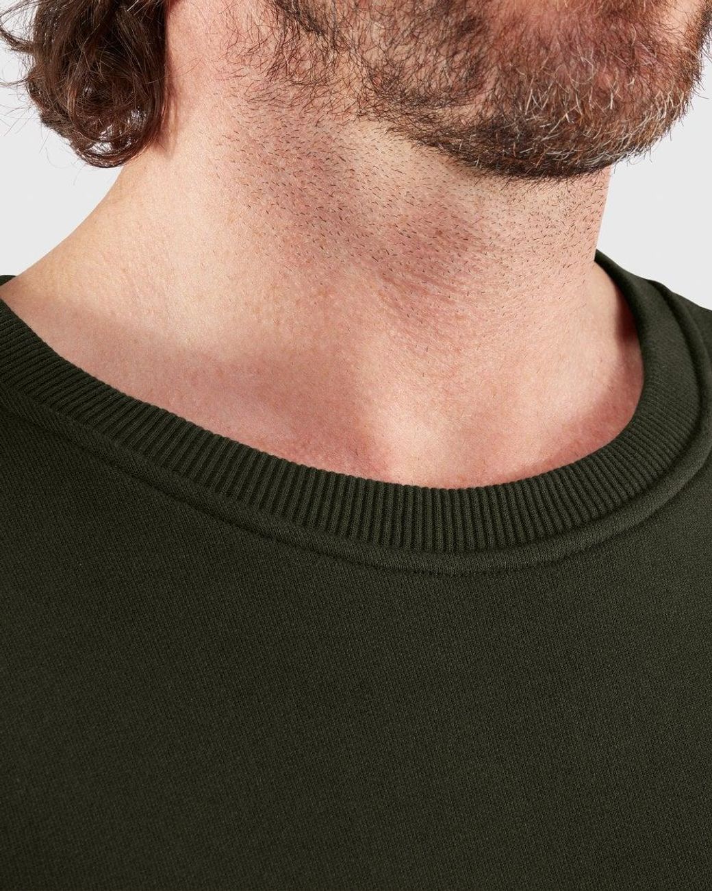 Fjallraven Green Logo Sweatshirt for men