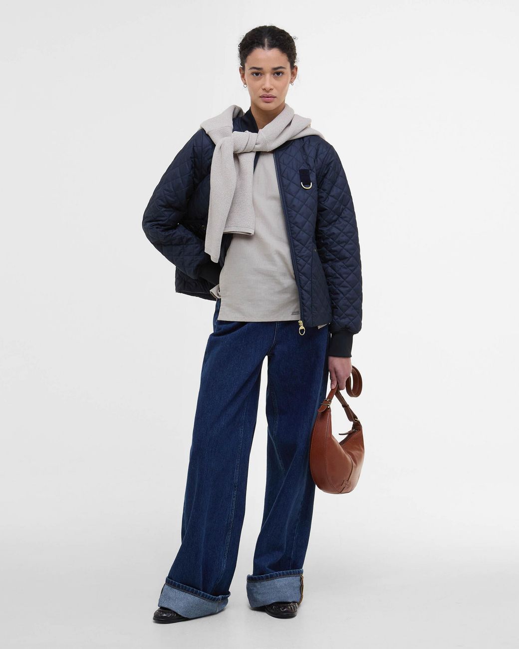 Barbour Blue Reyna Quilted Jacket