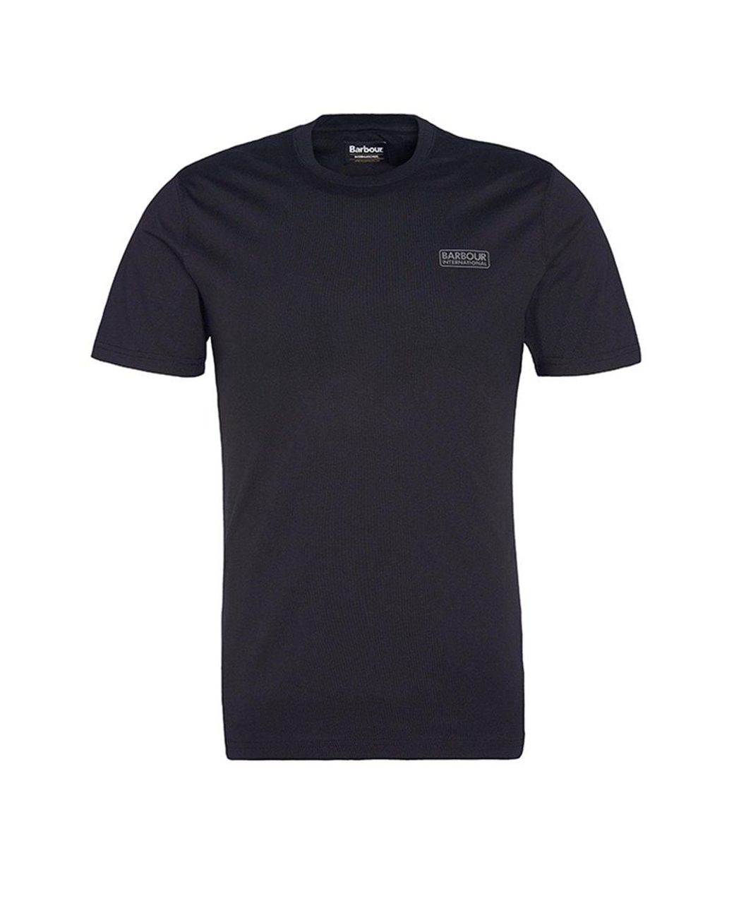 Barbour Blue Small Logo T-Shirt for men