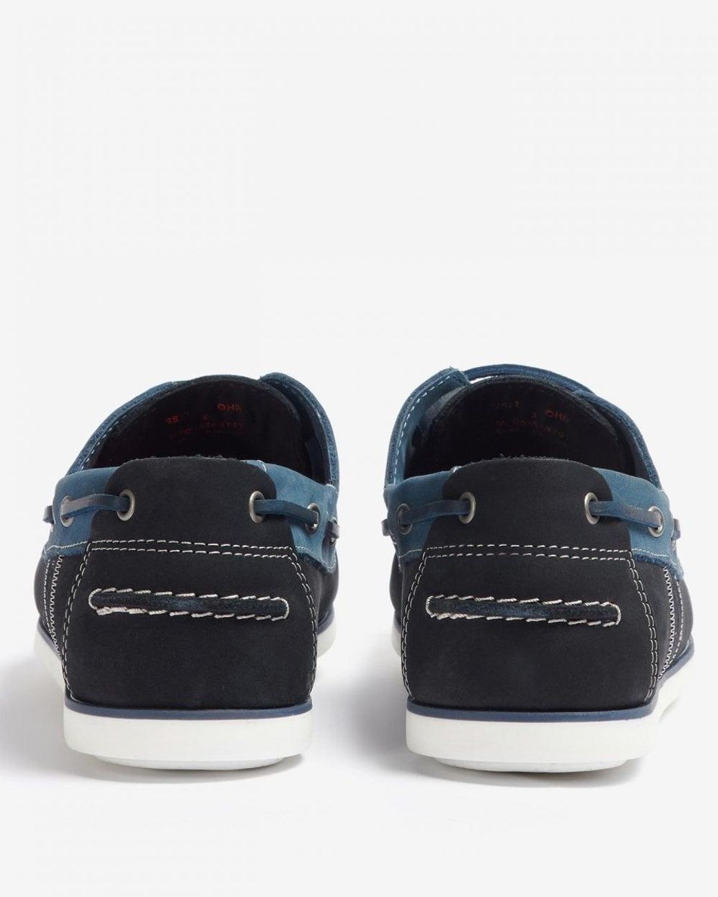 Barbour Blue Wake Boat Shoes for men