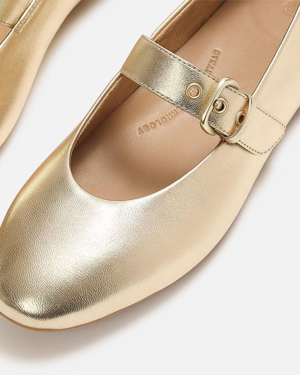 Fitflop White Delicato Leather Mary Jane Shoes