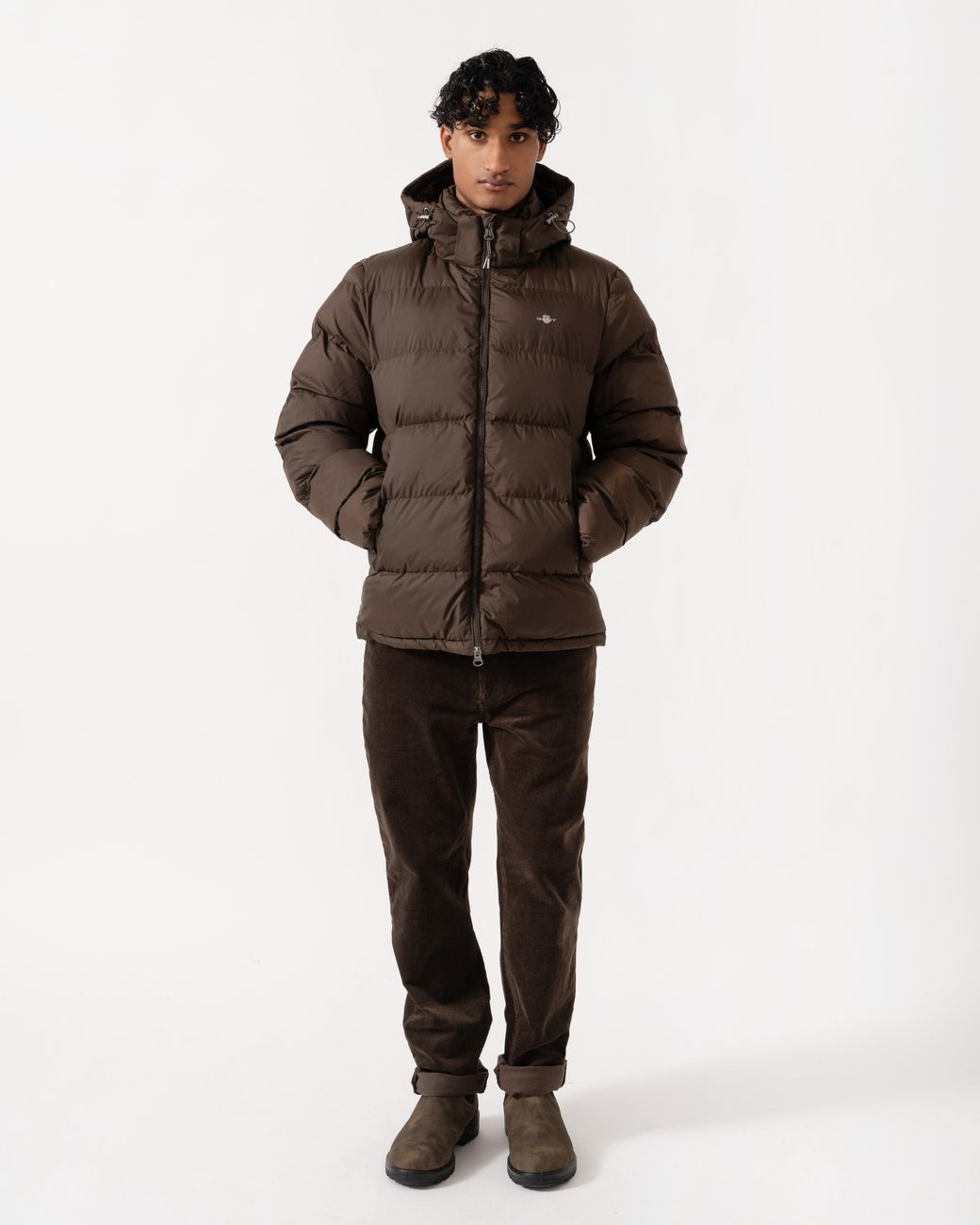 Gant Brown Active Cloud Jacket for men