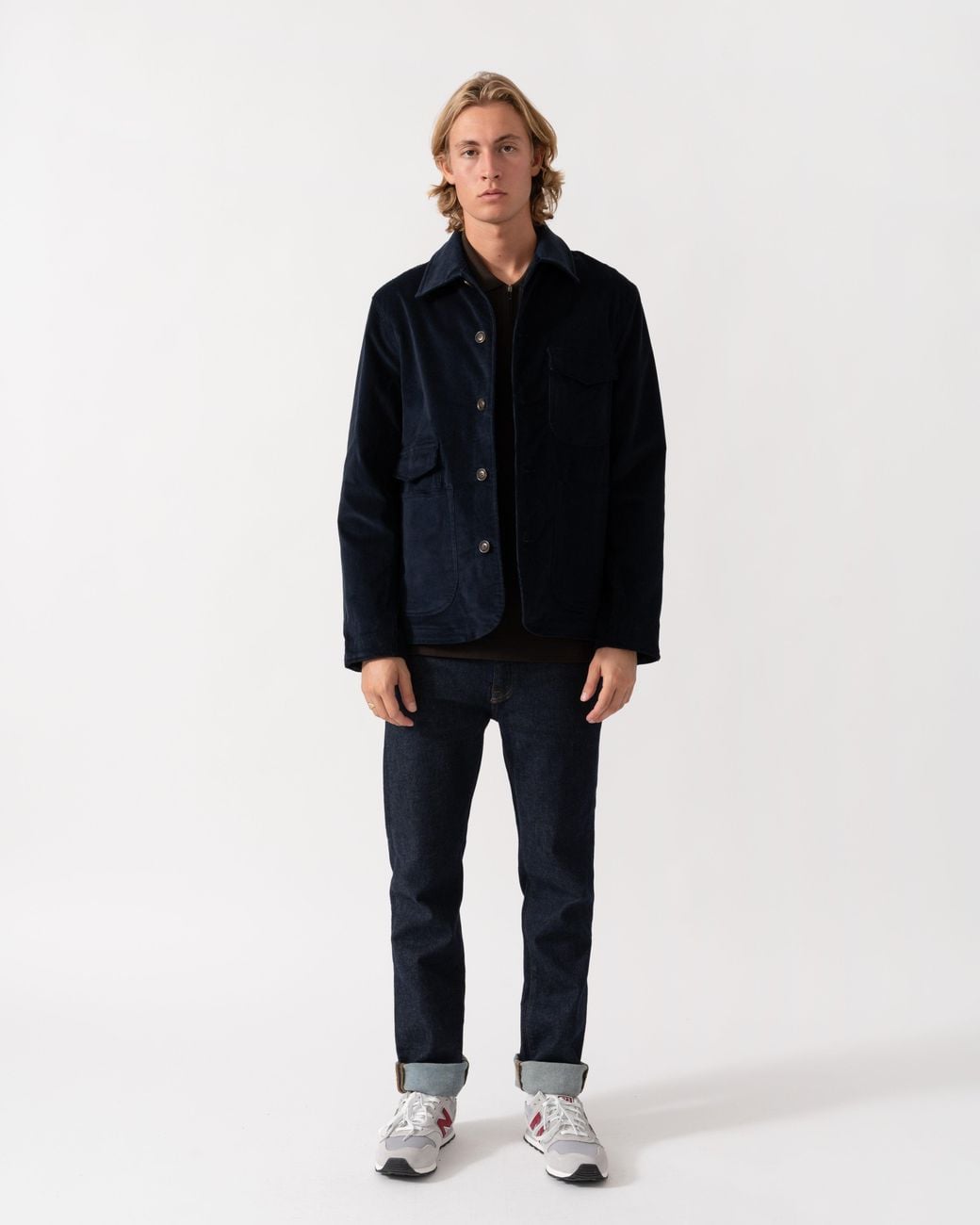 Paul Smith Blue Ps Corduroy Work Jacket for men