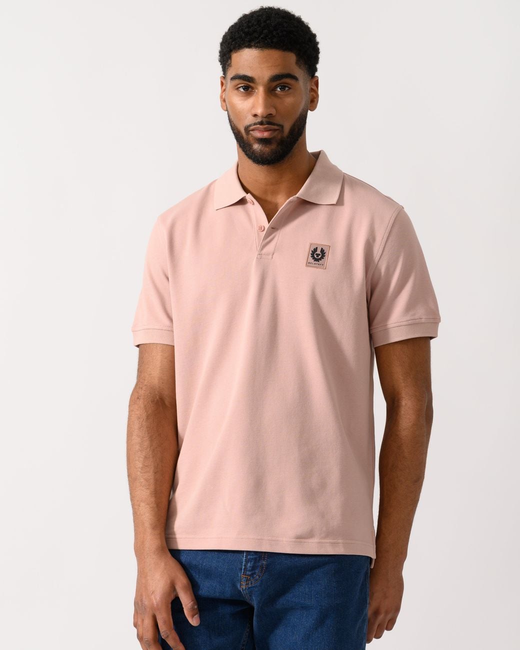 Belstaff Multicolor Short Sleeved Polo for men
