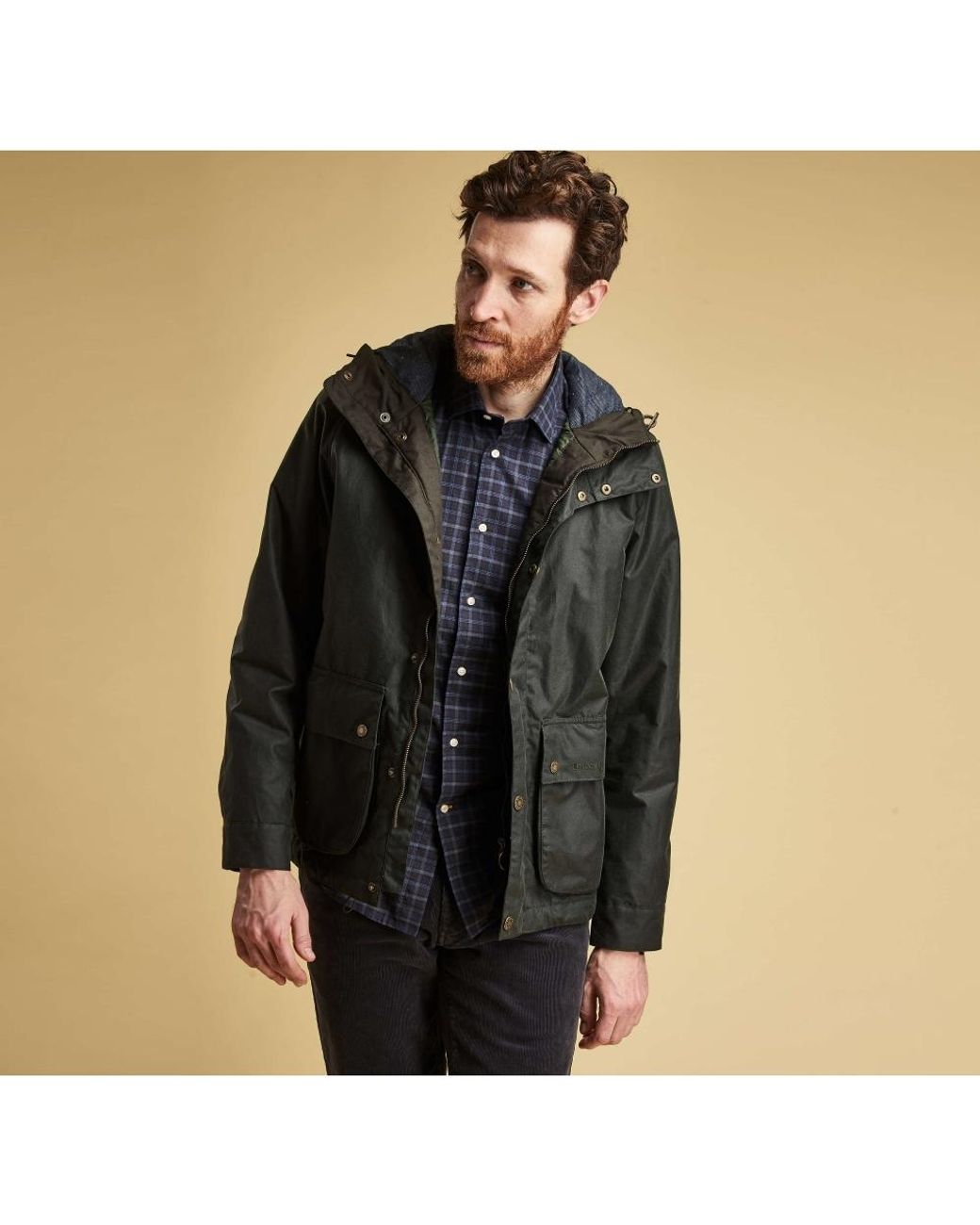 Barbour Nautic Wax Jacket for Men | Lyst