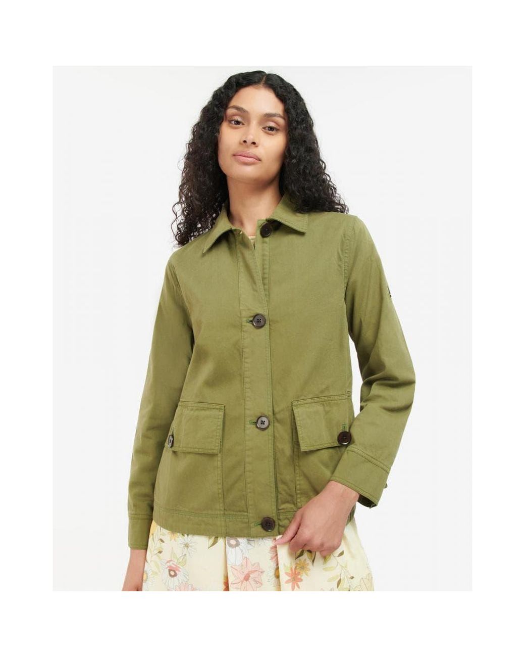 Barbour Zale Casual Overshirt in Green | Lyst Canada